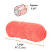 Felpa para rodillo 9x1-1/4" superficies extra rugosas,TRUPER