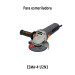 Bolsa con 2 carbones de repuesto para ESMA-4-1/2N3, TRUPER