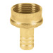 Conector 1/2" hembra de latón laminado, PRETUL