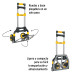 Diablo de carga, plegable de acero, 60 kg, PRETUL
