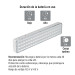 Lámpara de emergencia de 60 Leds 300 lm recargable, VOLTECK
