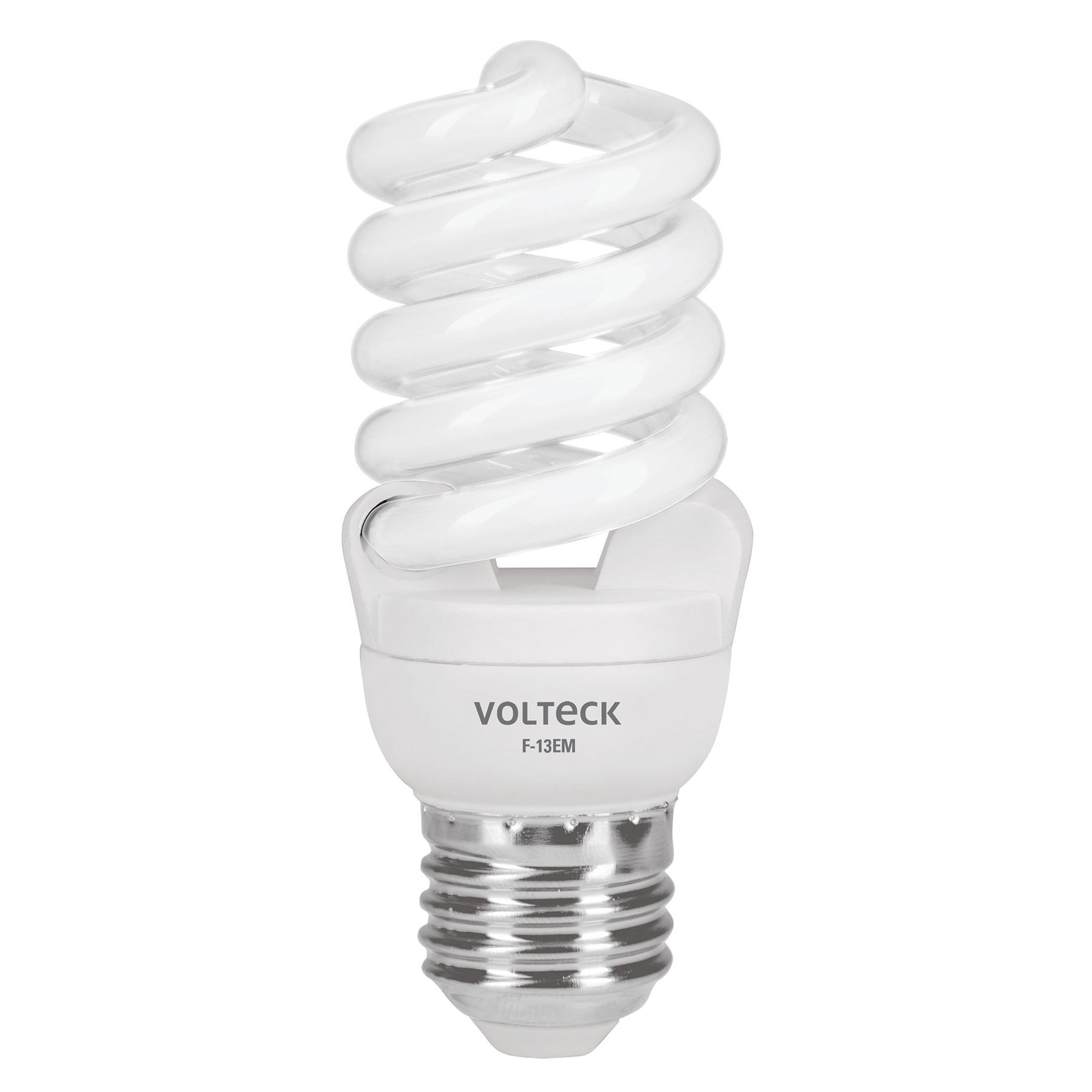 Lámpara espiral mini T2 13 W luz de día en blíster, VOLTECK
