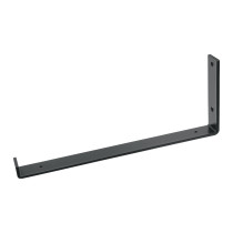 Ménsula vintage de acero negra 6 x 16", FIERO