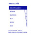 Multicontacto 14 AWG industrial supresor de picos 6 entradas