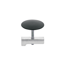Cubretaladro de acero inoxidable 1-3/4" negro, FOSET