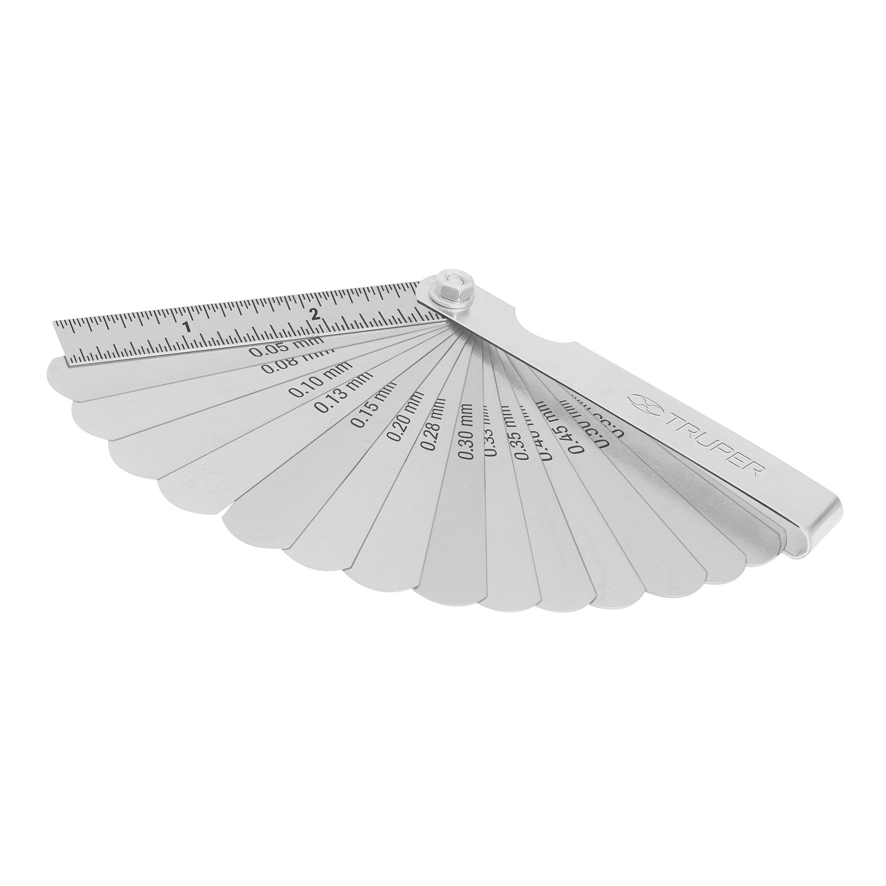 Calibrador de 15 hojas std / mm, TRUPER