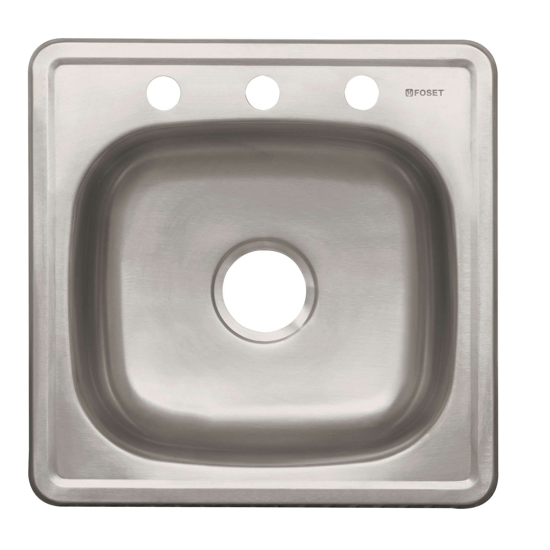 Tarja de empotrar sencilla 48x48cm, FOSET BASIC