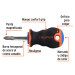 Desarmador de cruz 1/4" x 1-1/2" mango Comfort Grip, TRUPER
