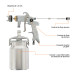 Pistola p/pintar succión HVLP vaso aluminio, 1.4 mm, EXPERT