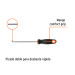Lima redonda muza 6" con mango Comfort Grip, TRUPER