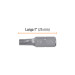 Estuche con 5 puntas torx T25 con seguro largo 1", EXPERT