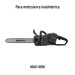 Barra de repuesto 16" p/motosierra MAX-40M, TRUPER MAX