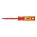 Desarmador dieléctrico de cruz 1/4" x 4", TRUPER