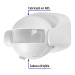 Sensor de movimiento de 180° para pared y techo, VOLTECK