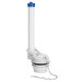 Válvula de descarga 2"para WC de 2piezas, cadena inox, FOSET