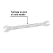 Llave española, 5/16 x 3/8" x 140 mm de largo, PRETUL