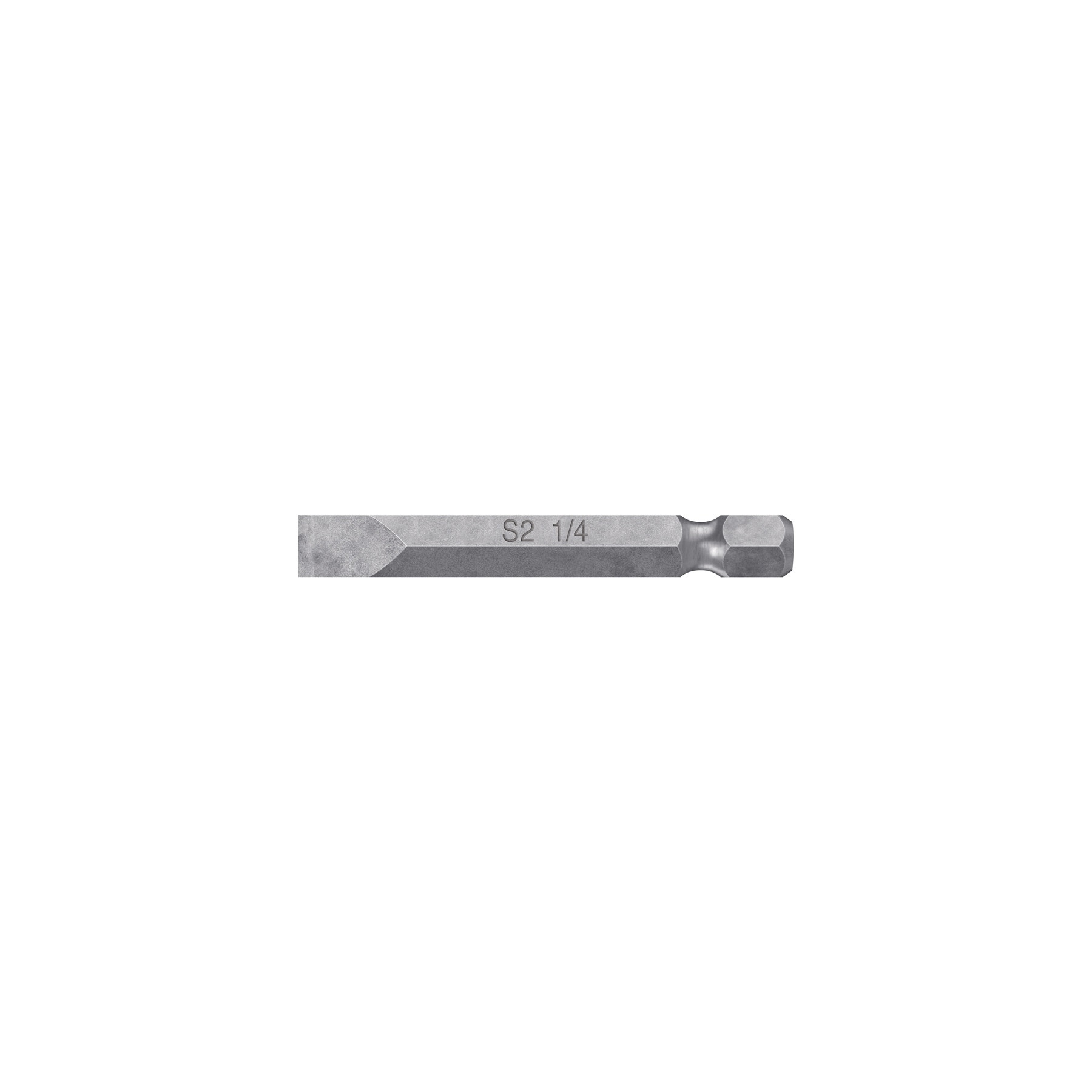 Estuche con 5 puntas planas de 1/4" largo 2", TRUPER EXPERT