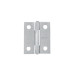 Bisagra rectangular 1-1/2" acero pulido, HERMEX
