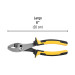 Pinza de chofer 8" mango Comfort Grip, PRETUL