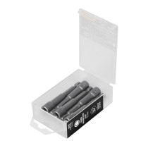Estuche con 5 dados magnéticos de 3/16" largo 2-1/2", EXPERT