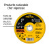 Disco abrasivo de corte preciso metal 7" x 1.5 mm, PRETUL