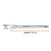 Extensión para matraca, cuadro 1/2", largo 8", TRUPER