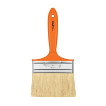 Brocha para encalar e impermeabilizar de 5", mango plástico