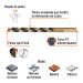 Broca HSS 5/16" Trugold para metal en blíster, EXPERT