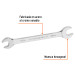 Llave española 19 x 22 x 242 mm de largo, TRUPER EXPERT