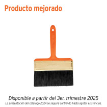 Brocha profesional de 6" con mango de plástico, TRUPER