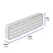 Lámpara de emergencia de 30 Leds, 220 lm recargable, VOLTECK