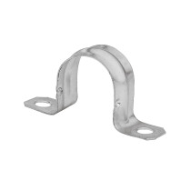 Bolsa c/10 abrazaderas tipo omega 1" p/tubo pared delgada