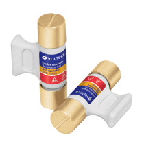 Blíster con 2 fusibles 30 A con agarradera, VOLTECK