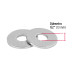 Bolsa de 1 kilo arandelas planas galvanizadas 1/2", FIERO
