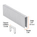 Caja con 1000 grapas corona 7/16" cal. 16, 38mm p/ENNE-160