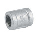 Cople reforzado de acero galvanizado de 1/4", FOSET