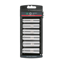 Juego 6 dados largos cuadro 1/2" std, TRUPER