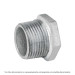 Reducción bushing acero galvanizado 3/8x1/4", FOSET