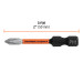 Estuche con 5 puntas de cruz PH1 de impacto largo 2"