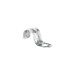 Bolsa c/10 abrazaderas tipo uña 1/2" p/tubo pared delgada