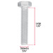 Bolsa con 50 tornillos 5/16" x 1-1/2" tipo máquina, FIERO