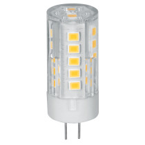 Foco LED 3 W, tipo capsula, 2700K luz ámbar, G4, VOLTECK