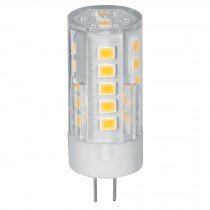 Lámpara de LED tipo cápsula 3 W base G4 luz cálida, blíster