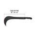 Machete ranchero 16" curvo, TRUPER