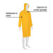 Gabardina impermeable ligera de PVC, talla M, PRETUL