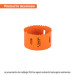Brocasierra bimetálica 3-1/4", TRUPER EXPERT