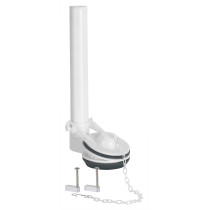 Válvula de descarga 2" para WC de 1pieza, cadena inox, FOSET