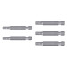 Estuche con 5 puntas hexagonales de 3/16mm largo 2", EXPERT
