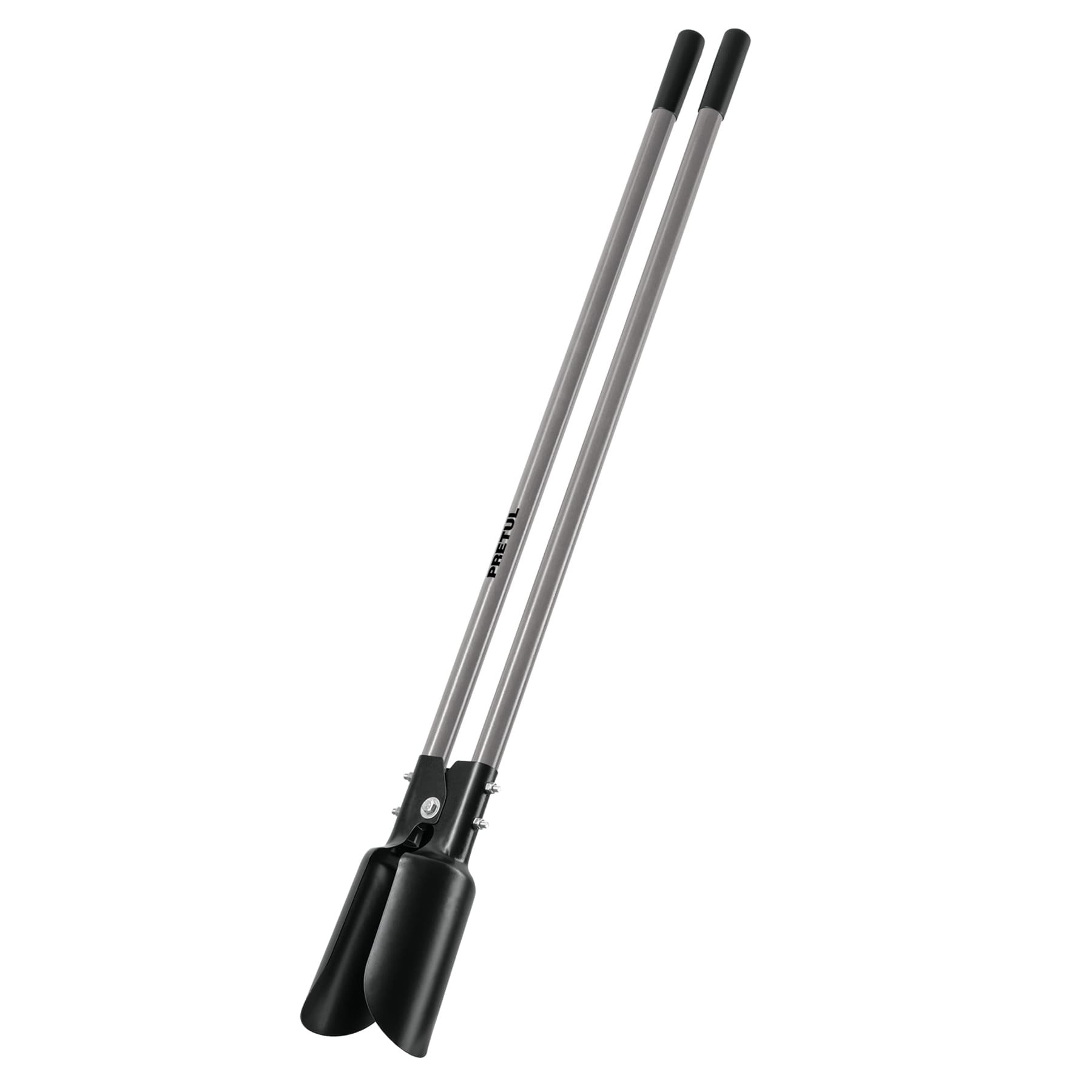 Cavador mangos de fibra de vidrio 44", PRETUL