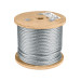 Metro de cable rígido 5/16" de acero 7x7 hilos, 75 m, FIERO